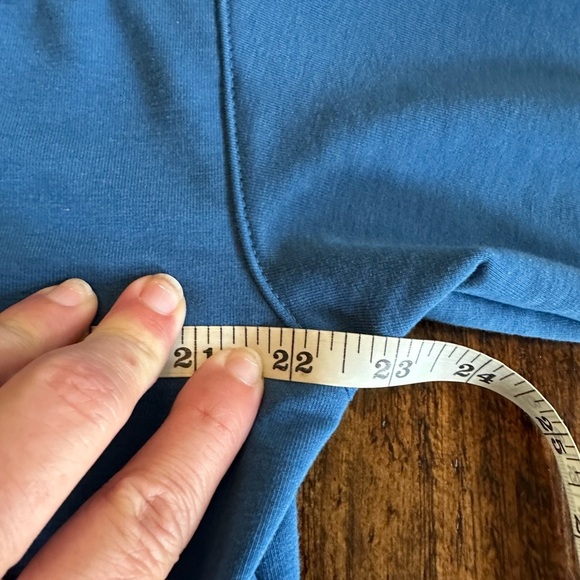 Nike | Yoga Dri-FIT Fleece Hoodie in Blue, Size M, NWT - Picture 6 of 8